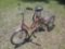 Columbia Vintage Tricycle w/Basket (Orange)