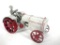 Arcade Mfg. Co. McCormick Deering Cast Iron Tractor with Nickle Plated Driver Toy
