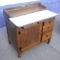 Antique Hoosier Cabinet 3 Drawer