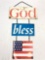 Metal God Bless Sign