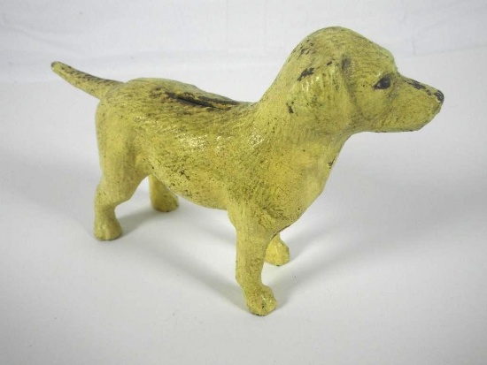 Cast Iron Dog Bank