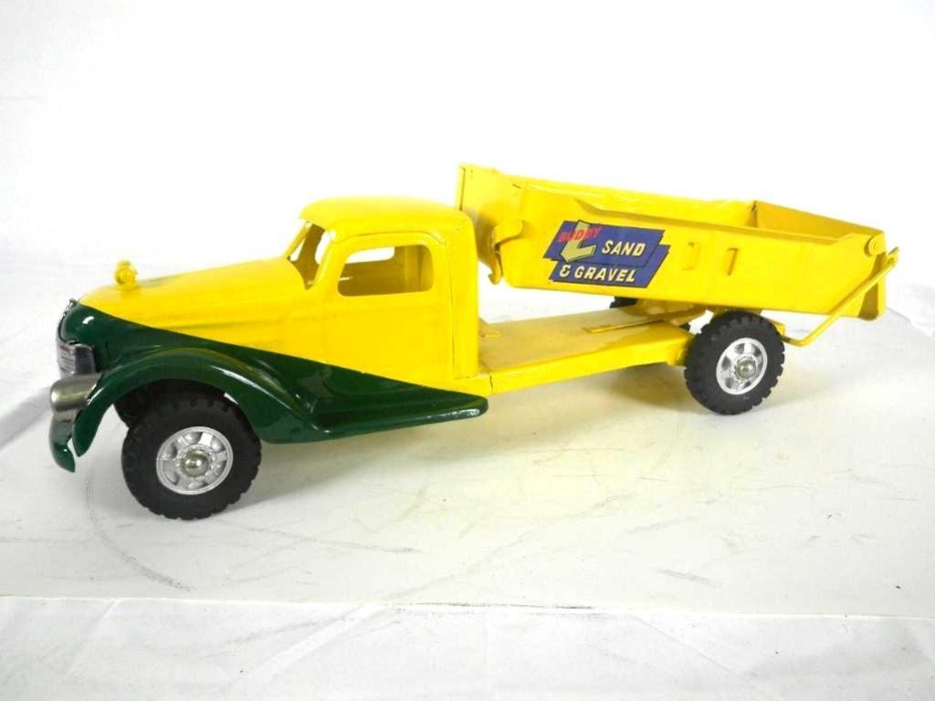 buddy l sand and gravel truck