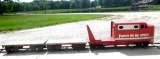 Popsicle Red Ball Express Ridem' Train w/Two Flatbed Cars & Track
