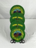 John Deere Trivet Set and Rack