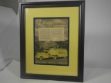 International Trucks Framed Advertisement