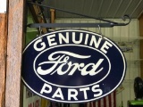 Genuine Ford Parts Double-Sided Sign 16 1/2