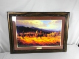 Taking Texas North- by CJ Harvey - framed print