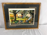 John Deere Family Farm Framed Print