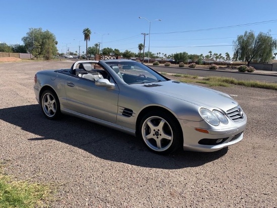 2003 Mercedes-Benz SL500 Hardtop Roadster