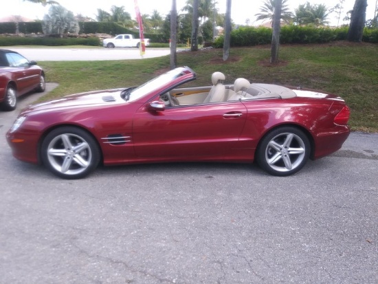 2005 Mercedes-Benz SL500 Hardtop Roadster