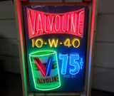 Valvoline  Tin Neon Sign