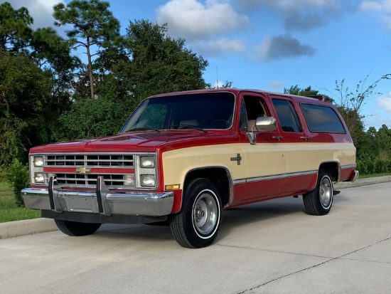 1986 Chevrolet Suburban Silverado Edition