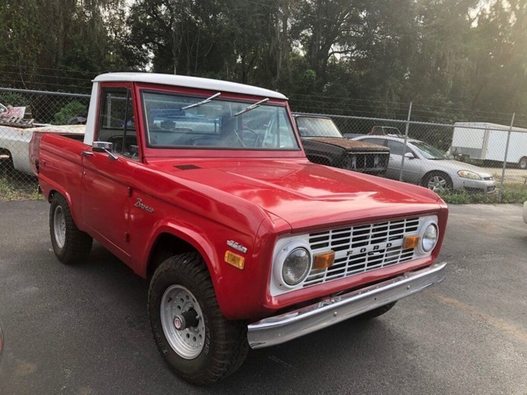 1970 Ford Bronco U15 Pickup Collector Cars Collector Trucks Vans Online Auctions Proxibid