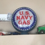 Glass Globe U.S. Navy Gas
