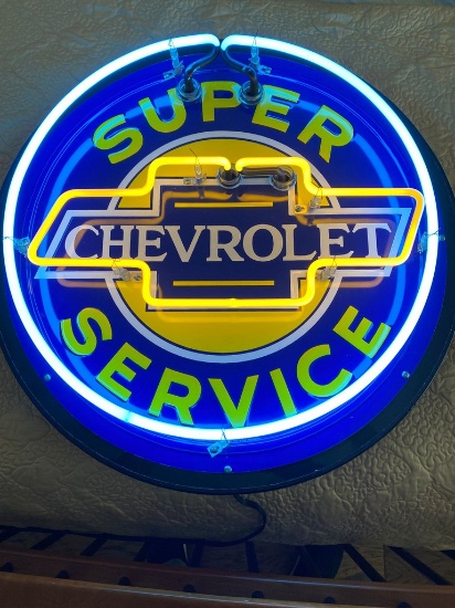 Chevrolet Service Neon Sign