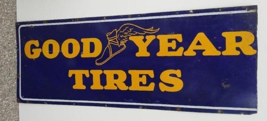 GoodYear Porcelain Sign