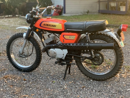 1971 Kawasaki 100 Dirt Bike
