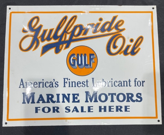 Gulfpride Oil Sign