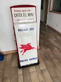 Mobil Oil Can Island Display