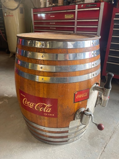 Coca-Cola Tap Barrel