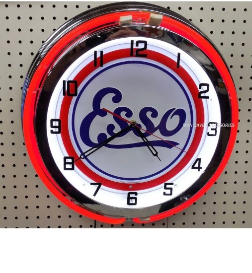 Esso Neon Clock