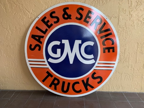 GMC Sales & Service  Double Sided Sign