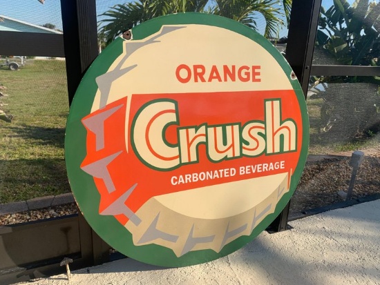 Crush Beverage Single Sided Sign