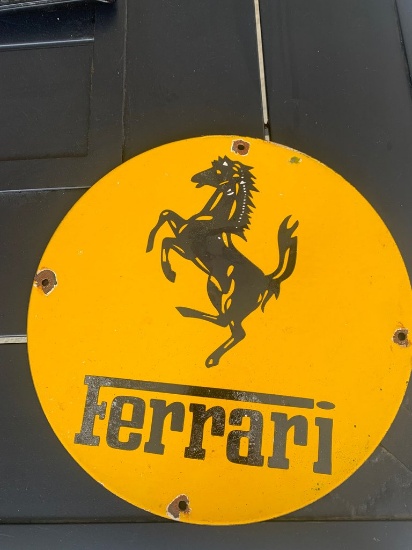 Ferrari Single Sided Sign