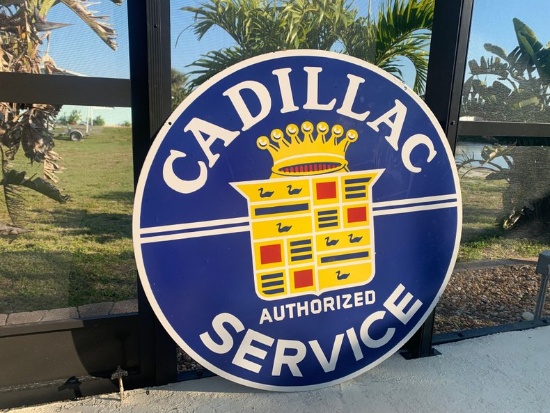 Cadillac Authorized Service Single Sided Sign