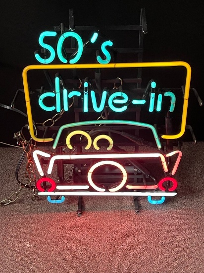 Neon Drive-In 50's