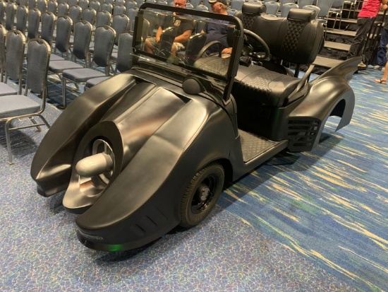 Batmobile Custom Golf Cart