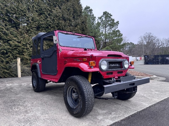 1972 Toyota Land Cruiser FJ40 Sport Utility