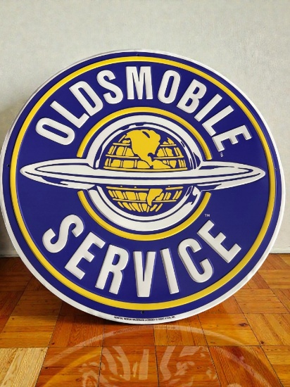 Oldsmobile Service Sign