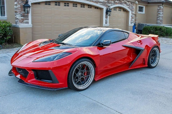 2021 Chevrolet Corvette 3LT C8RR Carbon Fiber Widebody Coupe  1 of 2