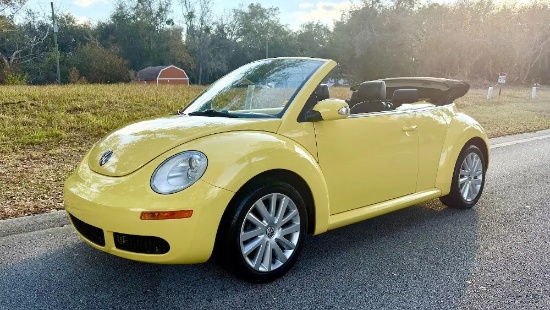 2008 Volkswagen Beetle SE Convertible