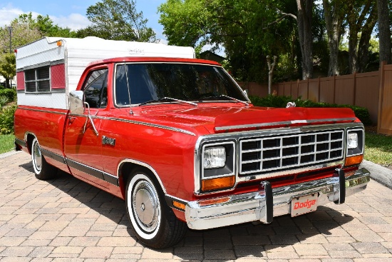 1985 Dodge Ram 150 Custom Camper Special