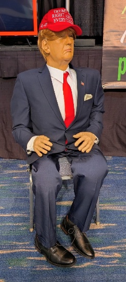 President Trump Sitting Creative Character