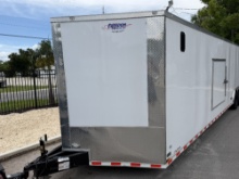 2026 Freedom Enclosed Car Tri-Axle Trailer