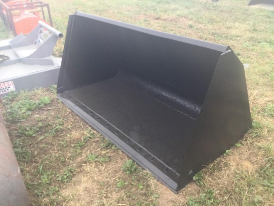 72" Material Bucket with Bolt on Cutting Edge