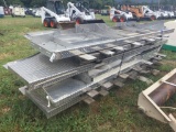 Skid of Diamond Plate Decking (4 Pieces)