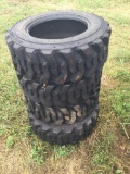 (4) New/Unused Great Road 10-16.5 N.H.S. Tires for Skid Loader