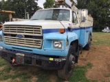 1988 Ford F700 Truck, VIN # 1FDXK74P7JVA18147