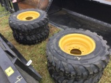 (4) New/Unused 13-16.5 N.H.S. Tires & Rims