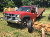 1995 Chevrolet K3500 Pickup Truck, VIN # 1GBJK34K9SE231257