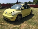 1999 Volkswagen New Beetle Passenger Car, VIN # 3VWCC21C6XM458221