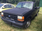 1990 Ford Ranger Pickup Truck, VIN # 1FTCR10A8LUC08819