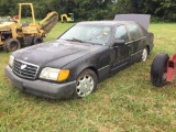 1992 Mercedes-Benz 500 Passenger Car, VIN # WDBGA51E0NA034779