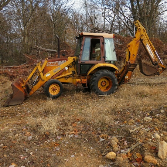 CASE 580K BACKHOE LOADER