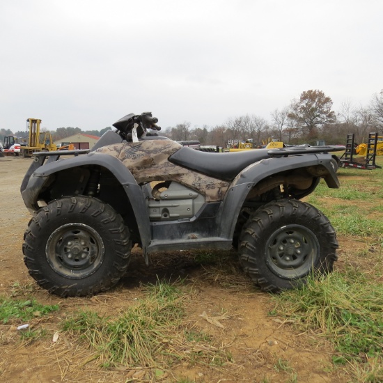 2007 HONDA RINCON 4 WHEELER