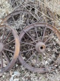 Pallet of Cast Wheels